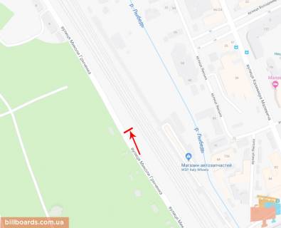 Скролер, Скрол A у Києві, 3.14x2.3  Грінченка М. вул. - 160832 схема
