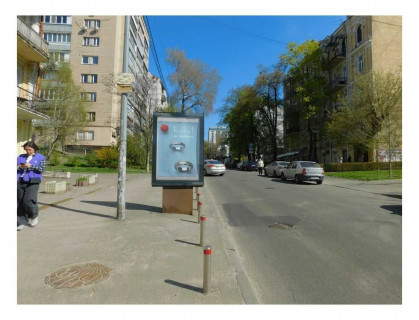 Ситискролл A в Киеве, 1,2x1,8  Тарасівська вул. 38, рух в напрямку вул. Саксаганського фото 1