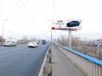 Бэклайт A в Киеве просп. Романа Шухевича (Генерала Ватутіна) (з`їзд з мосту на лівий берег) фото 1