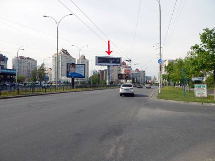 Мегаборд A в Киеве просп. Володимира Івасюка (Героїв Сталінграда), развязка с ул.Тимошенко, со стороны пл.Сантьяго-де-Чили фото 1