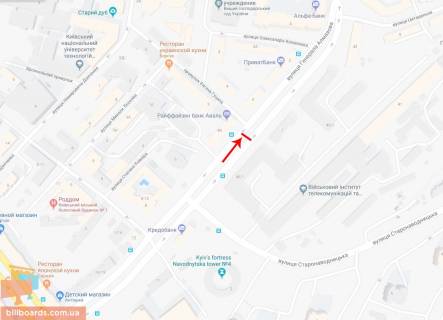Скролер, Скрол A у Києві Грушевського Михайла вул. 22 - 176126 схема