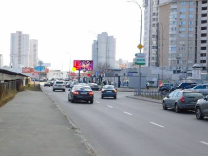 Билборд A в Киеве, free  Григоренка Петра просп./ Срібнокільська вул. 1 фото 1