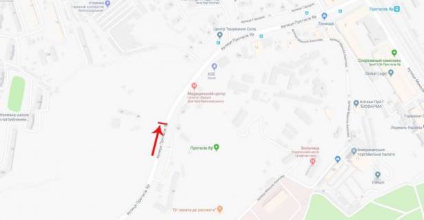 Billboard  in Kyiv, 3,14x2,3  50.4240207700, 30.4980679100, scheme