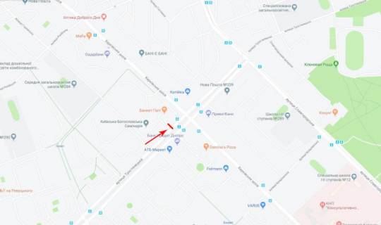 Білборд, Бігборд (Борд)   у Києві, 3x6  50.4187846100, 30.6541081100, схема