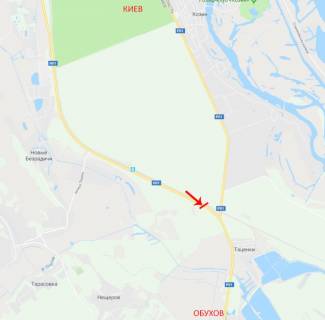 Бэклайт B в Киеве Виїзд з Києва, до Знам'янки, 400м від повороту на Козин, від котедж.городка Романово схема