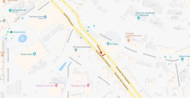 Билборд  в Киеве, 1,2x1,8  50.4372483500, 30.5268254700, схема