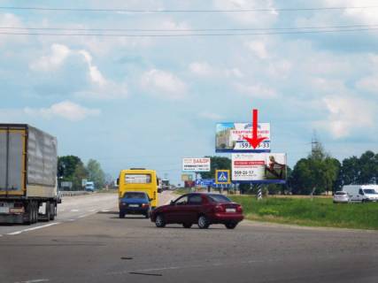 Білборд, Бігборд (Борд)  A у Києві Выезд из Киева, в сторону Чернигова, возле АЗС, 4км от дороги Киев-Бровары, к котедж.городку Княжичи Фото 1