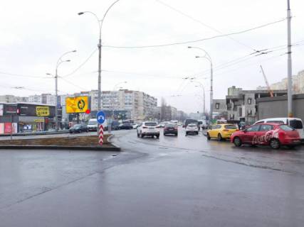 Білборд, Бігборд (Борд)  B у Києві, 6x3  Героїв Дніпра вул. 43-В, (5,76х2,86) Фото 1