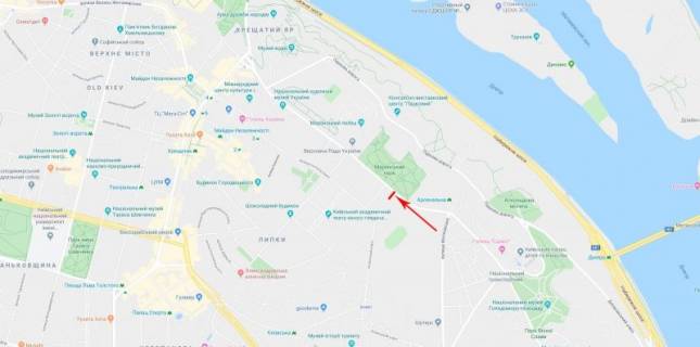 Billboard  in Kyiv, 1,2x1,8  50.4448810900, 30.5403985400, scheme