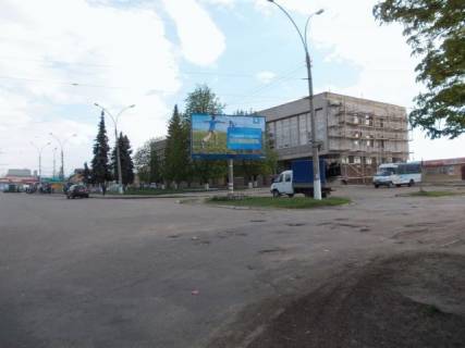 Билборд A в Сумах, 6x3  Баумана вул. (Степана Бандери)., біля  Канта вул. (Жуковського)., Автовокзалу фото 1