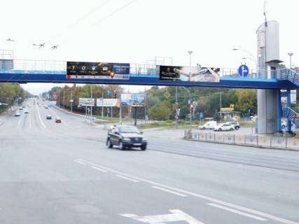Нестандарт B у Києві просп. Валерія Лобановського (Червонозоряний)/ Кировоградская ул. к Севастопольской площади Фото 1