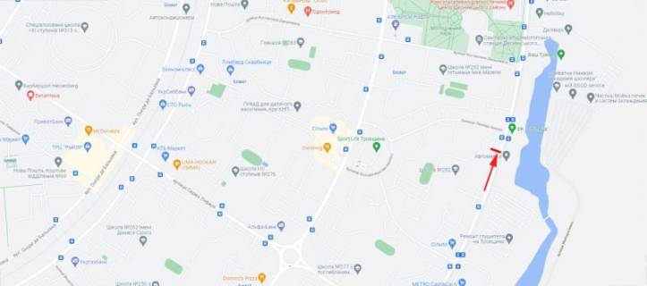 Білборд, Бігборд (Борд)   у Києві, 3x6  50.5167197800, 30.6262775000, схема