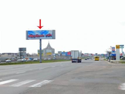 Мегаборд A в Киеве, 12x4  Кільцева дорога / Трублаїні вул., Арма Морорз ООО, Mc Donald's, рух в напрямку супермаркету Novus фото 1