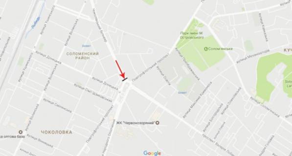 Нестандарт A в Киеве, 8x2  Чоколівський бул .., Севастопольська пл., до Деміївської пл. схема