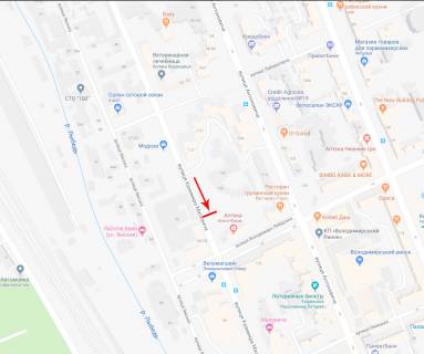 Скроллер B в Киеве, 3.14x2.3  Малевича Казимира 56, в напрямку до ст. м. "Либідська" - 183965 схема