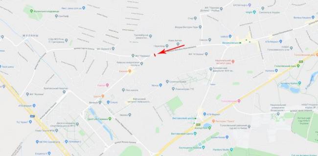 Prismatron, Prism B in Kyiv, 3x6  Maksimovica Mihajla st. 32a, z centru - 319037 scheme