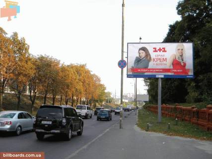 Білборд, Бігборд (Борд)   у Києві Гринченко Н. ул., 9-й от Протасового Яра, из центра Фото 1
