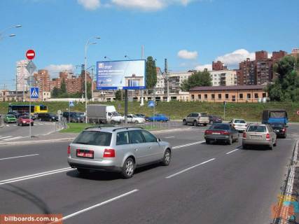 Билборд  в Киеве Гринченко Н. ул., 11-й от Протасового Яра, в центр фото 1