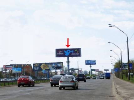 Megaboard A in Kyiv, 12x4  Kil'ceva doroga 17, navproti rinok Borsagivs'kij, do Peremogi pr-t, st.m. Akademmistecko Photo 1
