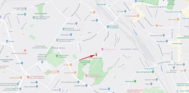 Билборд  в Киеве, 3,14x2,3  50.4295810100, 30.4851289400, схема