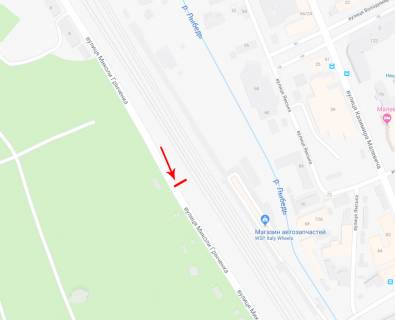 Скроллер B в Киеве, 3.14x2.3  Грінченка М. вул., в напрямку до ТЦ "Оушен Плаза" ст. м. Либідська - 160833 схема