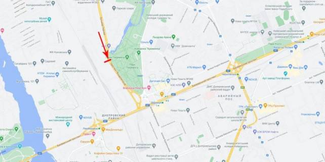Билборд  в Киеве, 8x2  50.4619883800, 30.6003216800, схема
