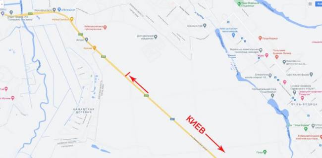 Билборд  в Киеве, 3x6  50.5436150696, 30.3101620868, схема