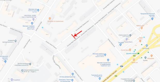 Білборд, Бігборд (Борд)   у Києві, 1,2x1,8  50.4187743500, 30.5413802200, схема