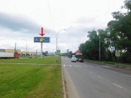 Бэклайт A в Киеве Заболотного академіка вул., біля Пирогівский шлях вул., з боку Одеської пл., поруч тютюнова фабрика, на роздільник фото 1
