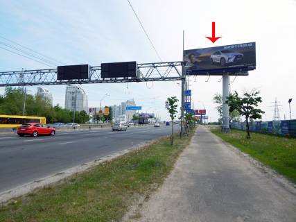 Бэклайт A в Киеве просп. Степана Бандери (Московський), від Почайної (Петрівки), 700м до Північного мосту фото 1
