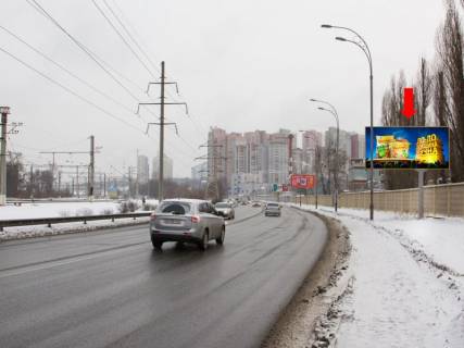 Билборд A в Киеве Грінченка М. вул. завод"Рошен" до Саперно-Слобідської вул. фото 1