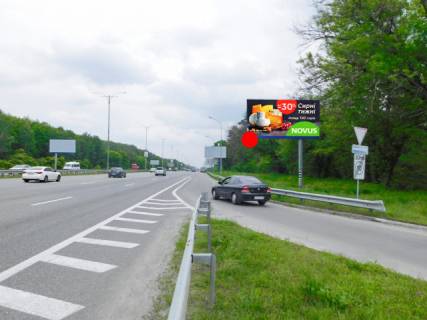 Білборд, Бігборд (Борд)  A у Києві, 8x4  Бориспільська траса км 26 + 600 з Києва Фото 1