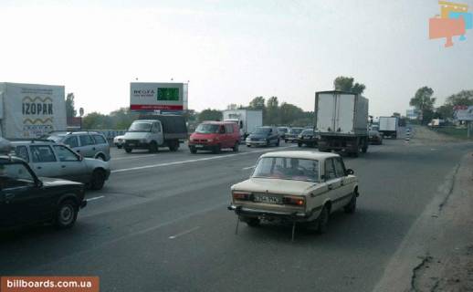 Білборд, Бігборд (Борд)   у Києві Кольцевая дорога, после поворота на Вишневое, от Одесской пл. Фото 1