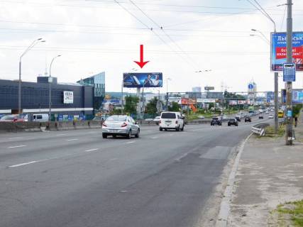 Бэклайт B в Киеве просп. Степана Бандери (Московський), до Почайної (Петрівки), 700м від Північний міст (Московський міст) фото 1