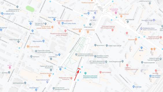 Скроллер B в Киеве Народного ополчення вул. 5 - 183949 схема