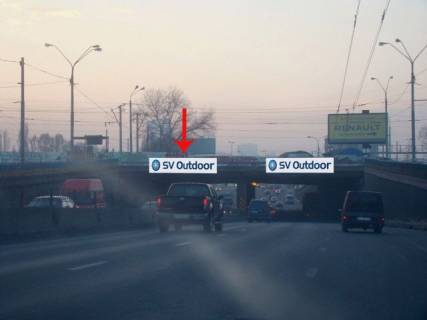 Билборд B в Киеве, 8x2  просп. Степана Бандери (Московський), Вербова вул., від Тульської пл., від "Почайної (Петрівки)" фото 1