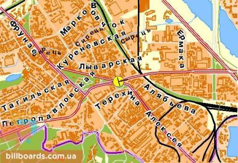 Нестандарт A в Киеве Теліги О. вул., просп. Степана Бандери (Московський), від ст.м. Почайна (колишня Петрівка) схема