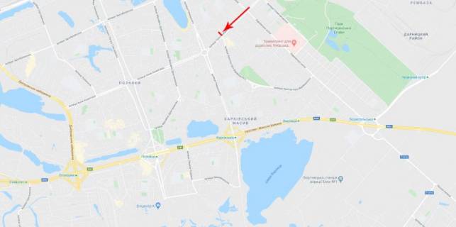 Призма A в Киеве, 3x6  Тростянецька вул. 3 - 319089 схема