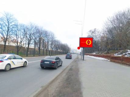 Скроллер A в Киеве, 3,14x2,32  Грінченка М. вул. в напрямку до Миколи Міхновського бульвар (Дружби Народів бульвар), Сільпо - 322765 фото 1