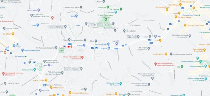 Scrolller, Scroll A in Kyiv Glibocic'ka st. 28  - 435693 scheme