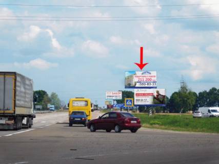 Billboard A in Kyiv Vyezd iz Kieva, v storonu Cernigova, vozle AZS, 4km ot dorogi Kiev-Brovary, k kotedz.gorodku Knazici Photo 1