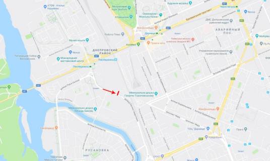 Билборд B в Киеве Євгена Сверстюка вул. (Марини Раскової). 23 схема