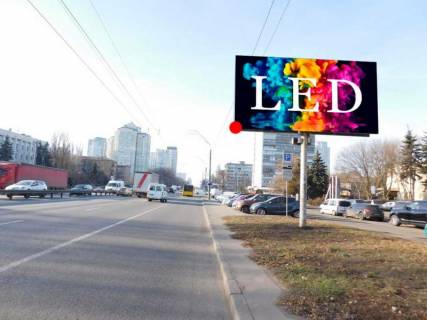 Видеоборд A у Києві, 3x6  просп. Берестейський (Перемоги) 112, поруч з магазином "Watsons", рух в напрямку ст. м. "Житомирська" - 393856 Фото 1