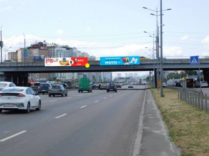 Билборд B в Киеве, 8x2  Бажана пр. / Григоренко пр., ст.м. `Позняки`, в центр фото 1