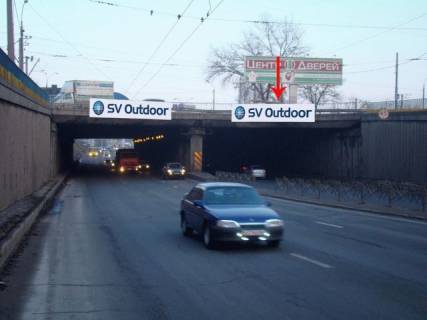 Билборд A в Киеве, 8x2  просп. Степана Бандери (Московський), Вербова вул., до Тульської пл., до "Петрівці" фото 1