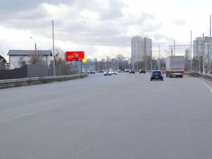 Билборд B в Киеве, 3x6  Дарницьке шосе/ Григоренка вул., світлофор, в центр фото 1