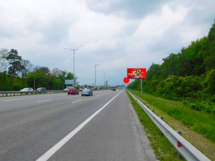 Білборд, Бігборд (Борд)  A у Щасливому, 8x4  Бориспільська траса км 26 + 800 до Києва Фото 1