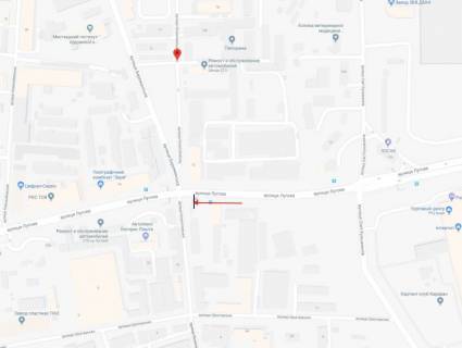 Video Billboard B in Kyiv, 3x6  Lugova st., svitlofor, ruh v napramku Avtozavods'ka st. - 527267 scheme
