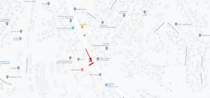 Scrolller, Scroll A in Kyiv Lobanovs'kogo (Cervonozoranij) pr-t/ prov. Novonarodnij - 435748 scheme
