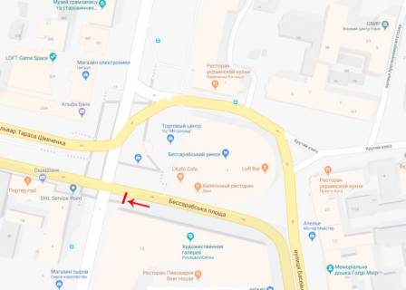 Billboard  in Kyiv, 1,2x1,8  50.4420862000, 30.5203237900, scheme